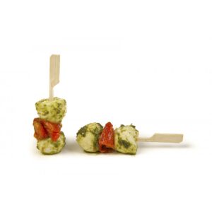 Brocheta tomate seco y mozzarella 17 gr.