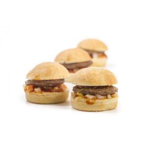 Mini hamburguesa clásica 30 gr.